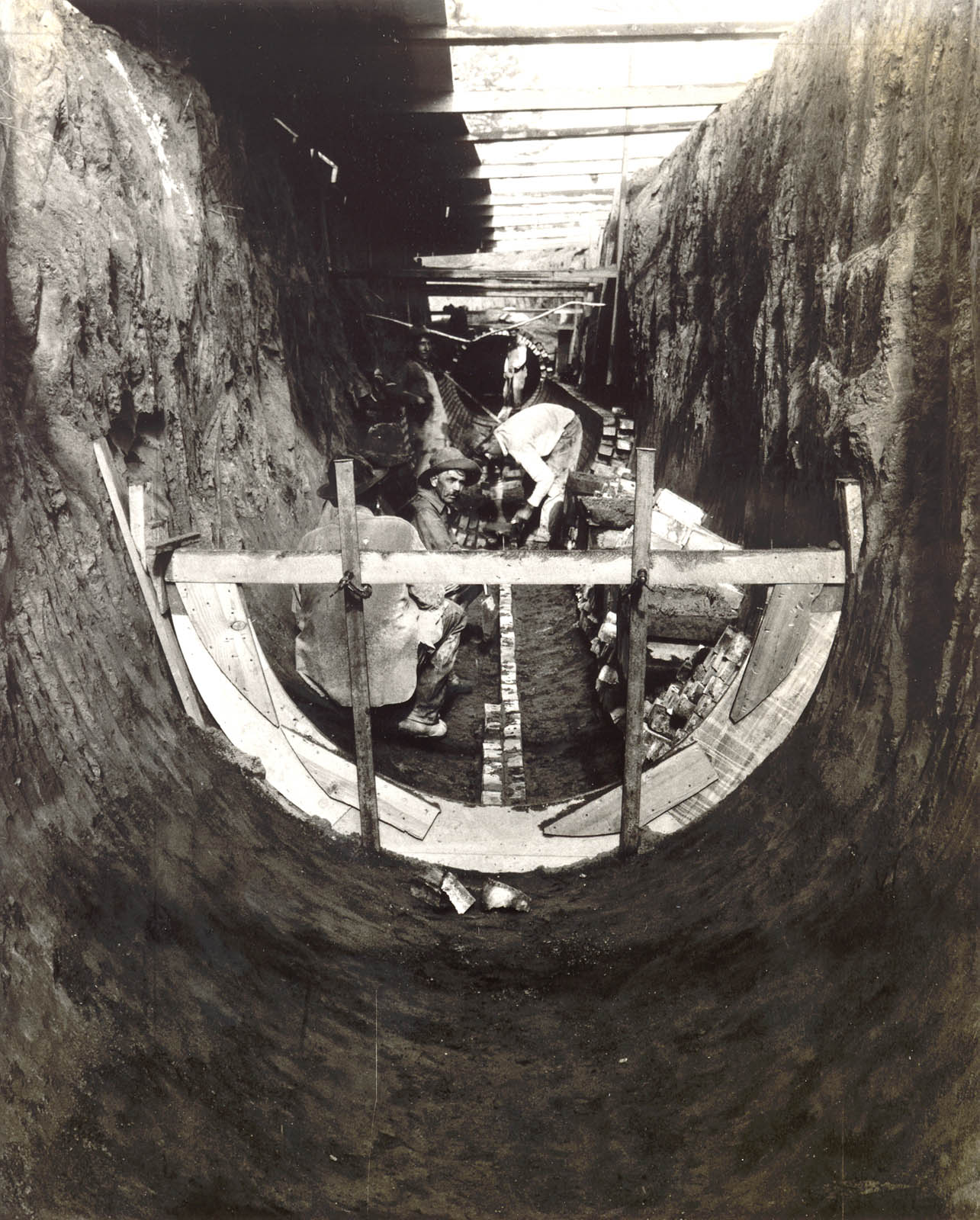 1921 Summer Constructing North Denver Sewer