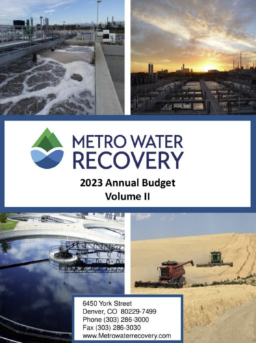 budget report cover showing Metro's facilities