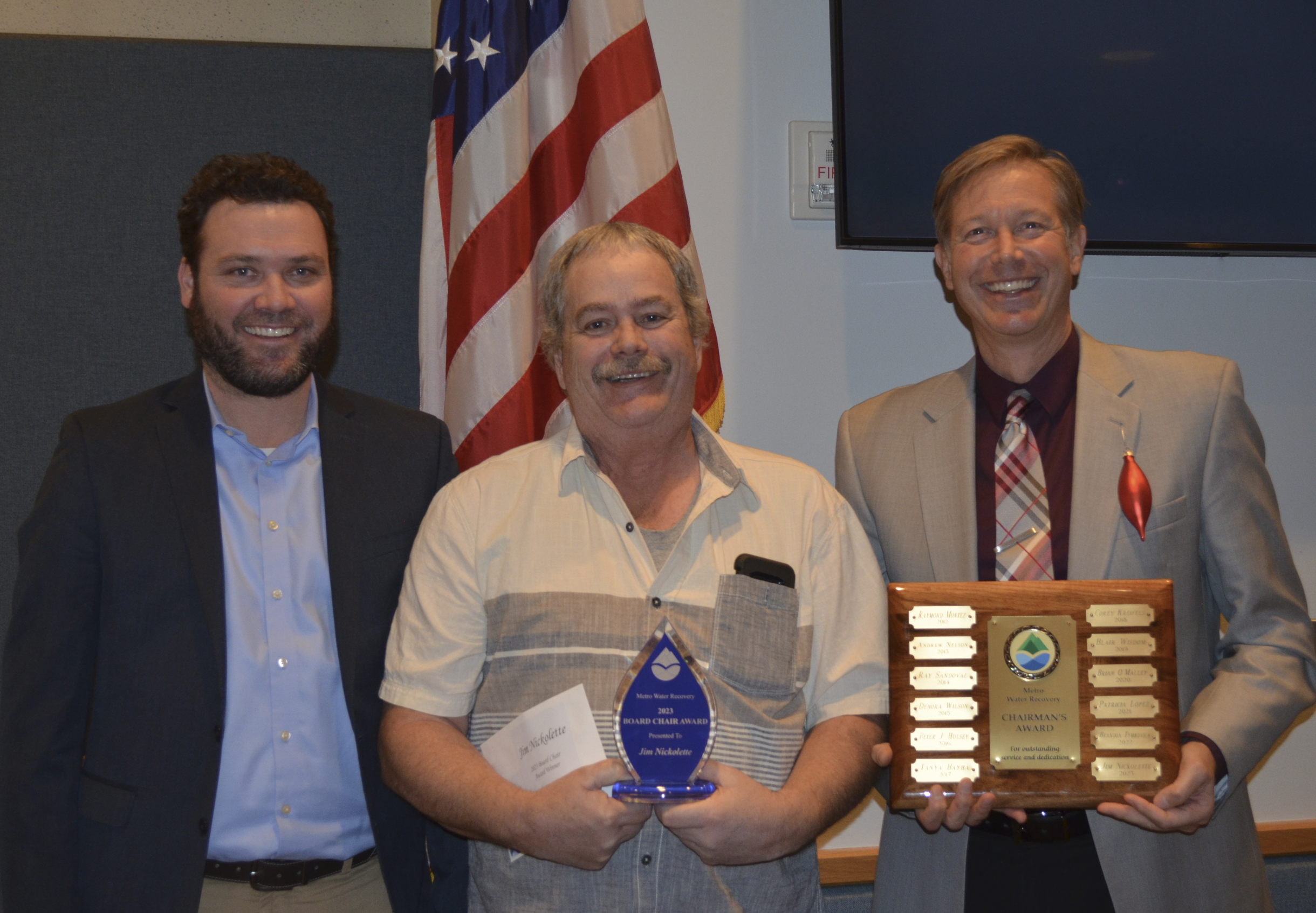 a photo showing our 2023 Chairman's Award winner