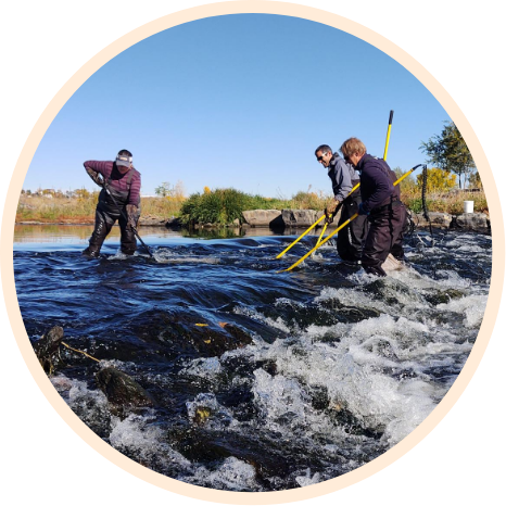 River cleanup