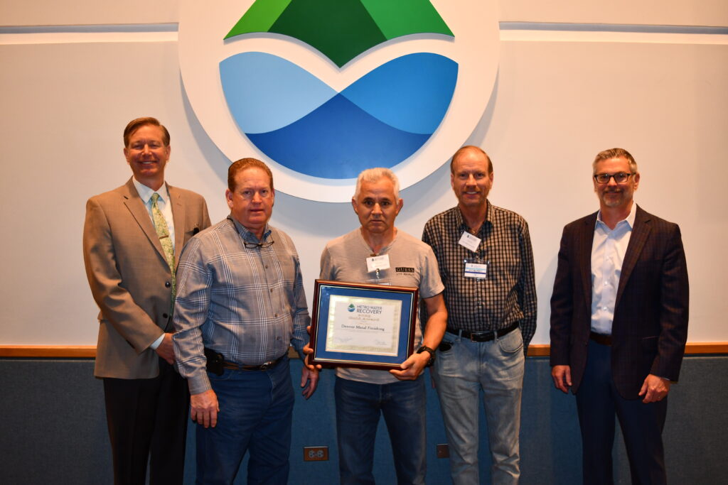 Denver Metal Finishings wins their 16th Gold Award