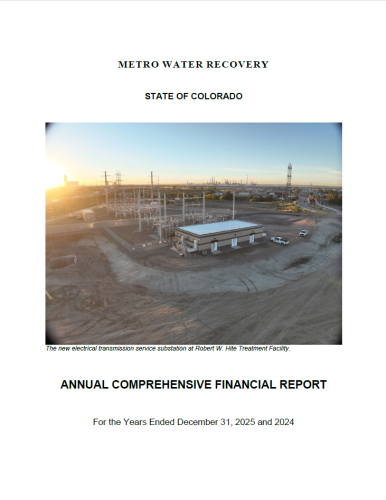 Cover for 2025-2024 annual financial report