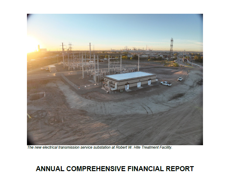 Cover for 2025-2024 annual financial report