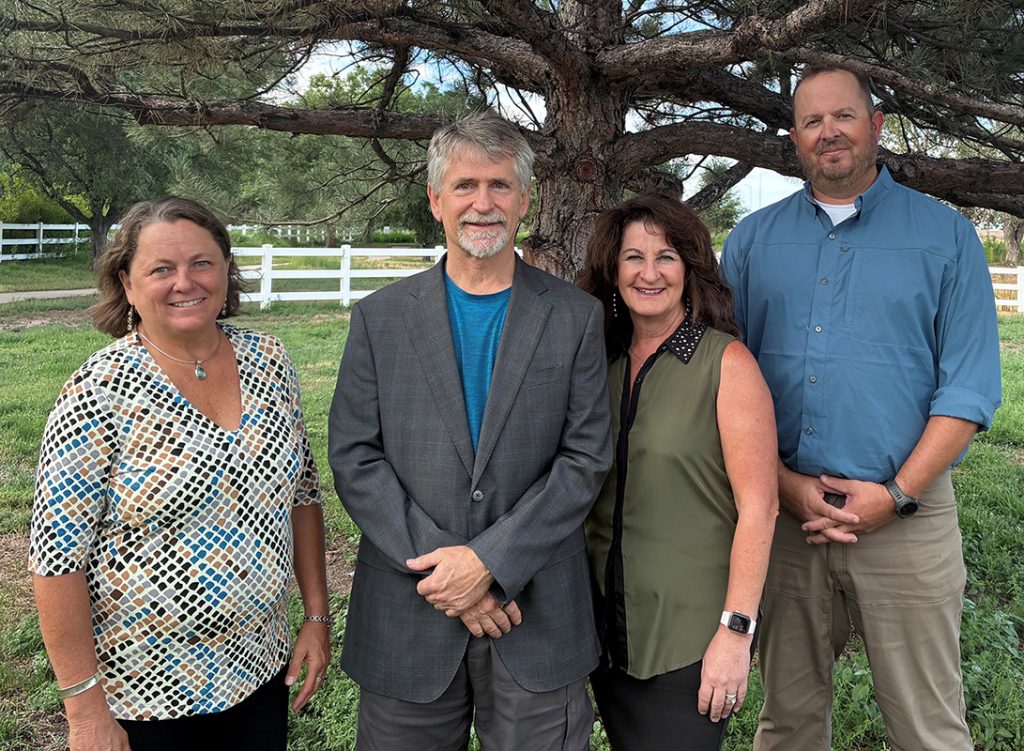 Board of Directors leadership including Janet Kieler – Secretary, Del Smith - Chair Pro Tem, Marena Lertch – Chair, Josh Redman - Treasurer